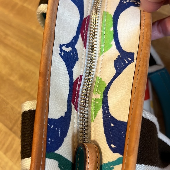 Coach Scribble w lady bug charm 5659 - Picture 10 of 10